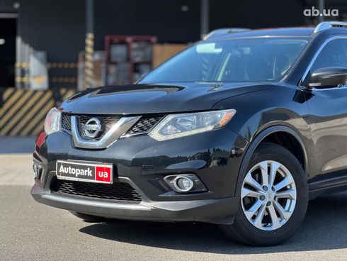 Nissan Rogue 2016 черный - фото 2