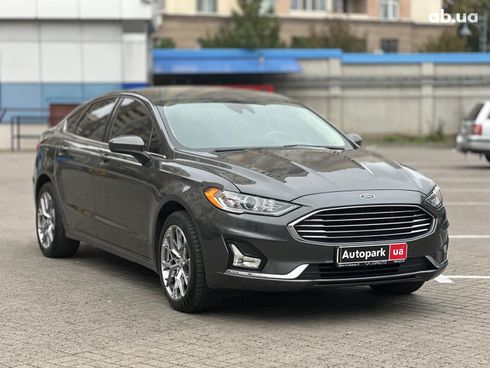 Ford Fusion 2019 серый - фото 3