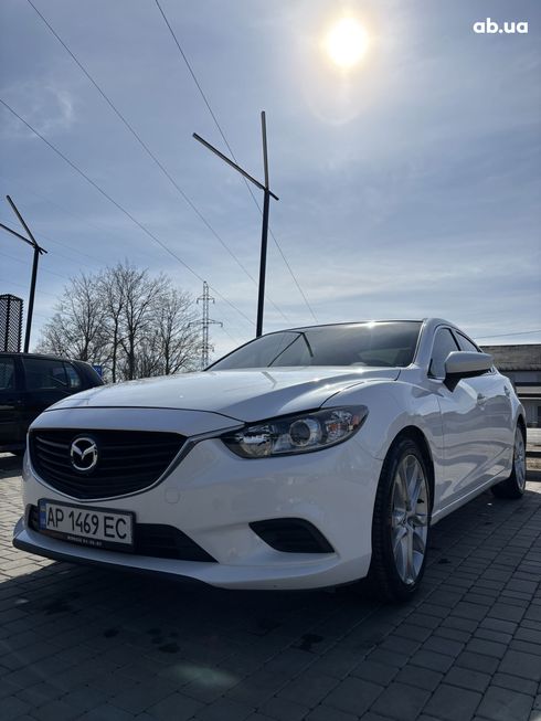 Mazda 6 2014 белый - фото 2