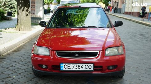 Honda Civic 1996 красный - фото 2