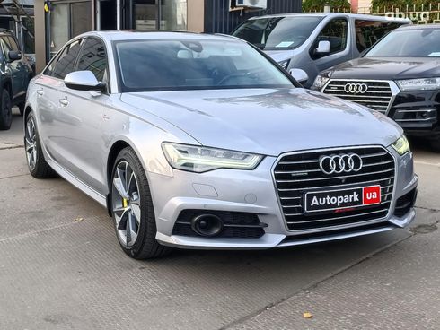 Audi A6 2017 серый - фото 6