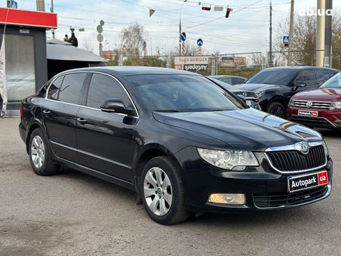 Skoda Superb 2011 черный - фото 3