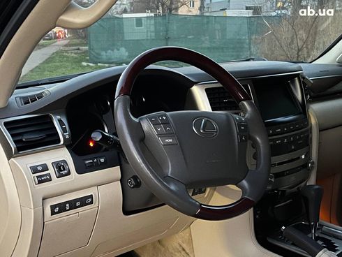 Lexus lx 570 2013 черный - фото 14