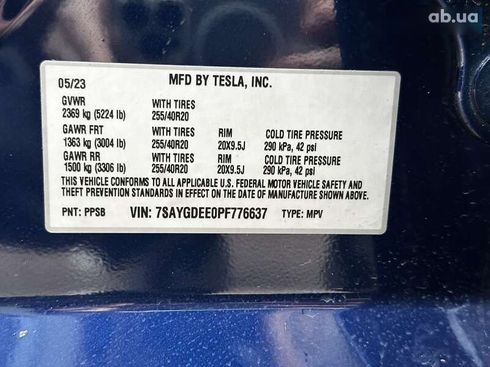 Tesla Model Y 2023 - фото 24