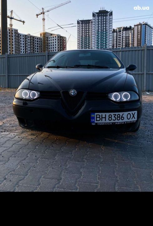 Alfa Romeo 156 2000 черный - фото 1