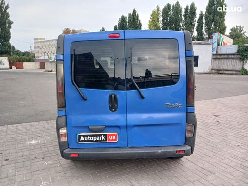 Renault Trafic 2002 синий - фото 6