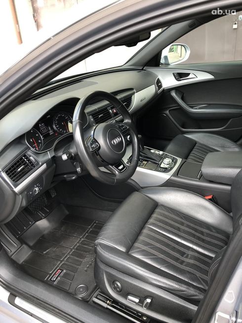 Audi A6 2015 серебристый - фото 20