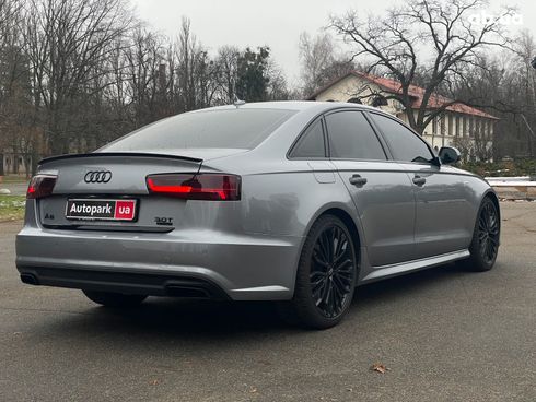 Audi A6 2016 серый - фото 7