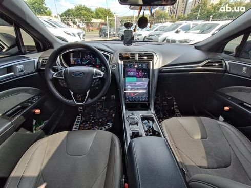 Ford Fusion 2017 синий - фото 35