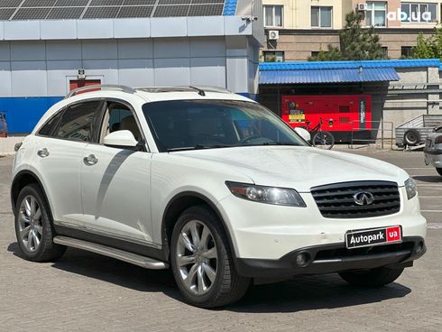 Infiniti FX-Series 2008 белый - фото 3