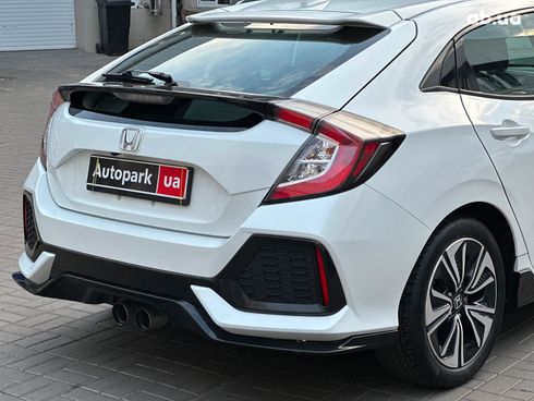 Honda Civic 2016 белый - фото 11