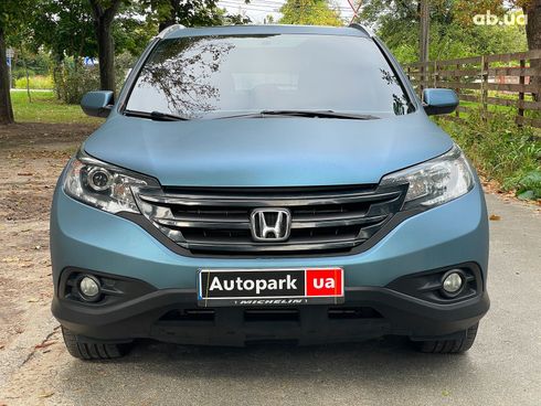 Honda CR-V 2014 синий - фото 2