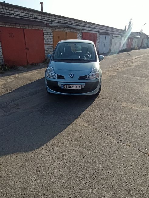 Renault Modus 2010 голубой - фото 3