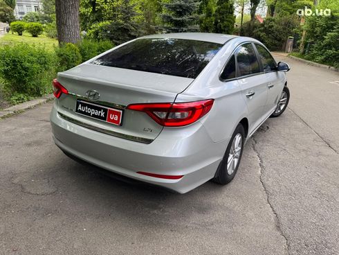 Hyundai Sonata 2014 серый - фото 6