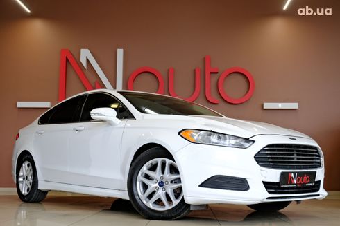 Ford Fusion 2017 белый - фото 4