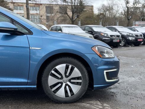 Volkswagen e-Golf 2015 синий - фото 16