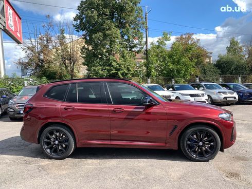 BMW X3 2022 красный - фото 4