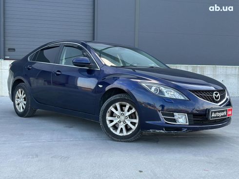 Mazda 6 2008 синий - фото 3