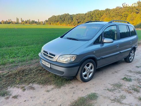 Opel Zafira 2004 серый - фото 3