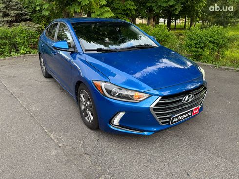Hyundai Elantra 2016 синий - фото 3
