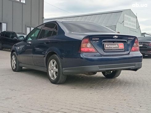 Chevrolet Evanda 2005 синий - фото 8