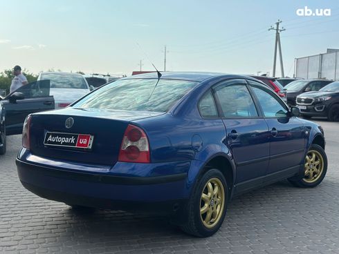 Volkswagen passat b5 2002 синий - фото 7
