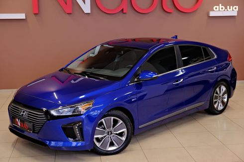 Hyundai IONIQ Hybrid 2018 синий - фото 2