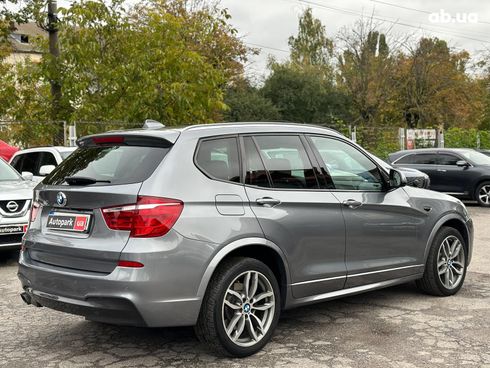 BMW X3 2015 серый - фото 14