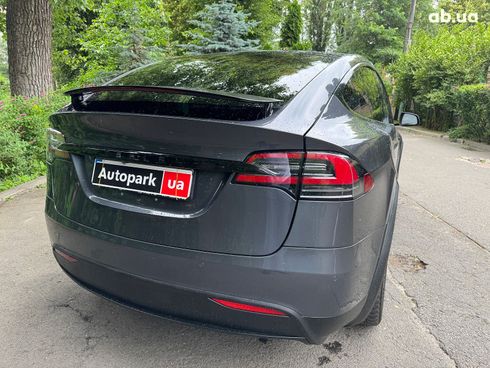 Tesla Model X 2018 серый - фото 8
