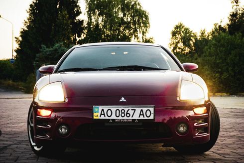 Mitsubishi Eclipse 2005 вишневый - фото 4