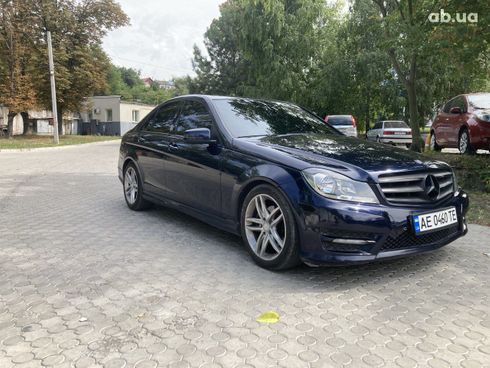 Mercedes-Benz C-Класс 2012 синий - фото 4