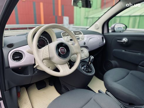 Fiat 500 2013 фиолетовый - фото 15