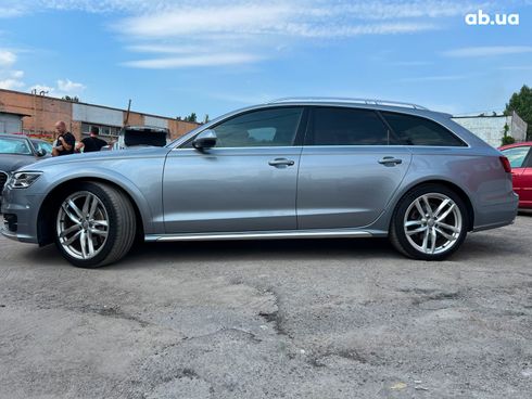 Audi a6 allroad 2015 серый - фото 3