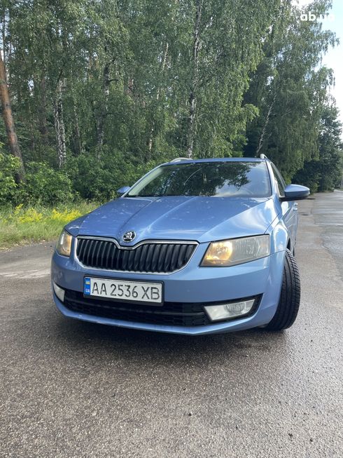 Skoda Octavia 2014 голубой - фото 10
