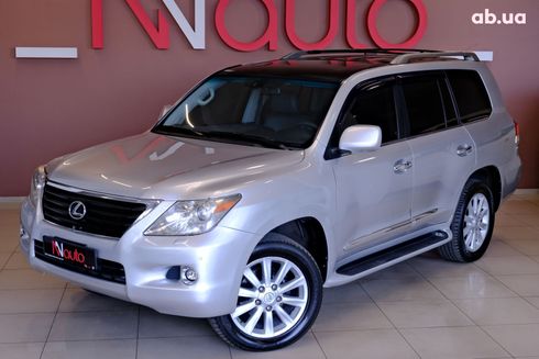 Lexus LX 2008 серебристый - фото 2