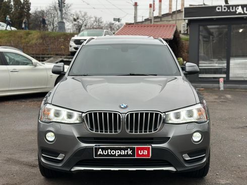 BMW X3 2014 серый - фото 13