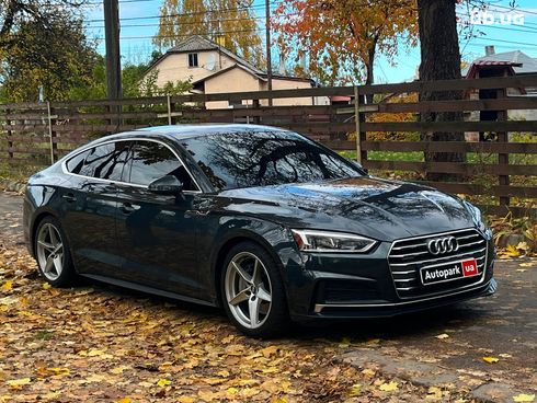 Audi A5 2017 серый - фото 3