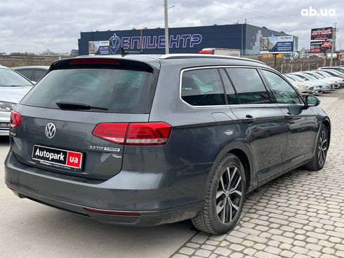 Volkswagen passat b8 2015 серый - фото 4