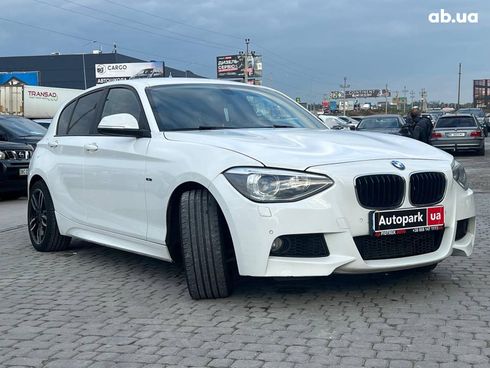 BMW 1 серия 2012 белый - фото 12