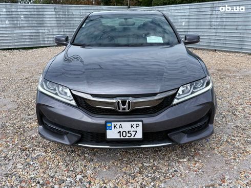 Honda Accord 2017 серебристый - фото 2
