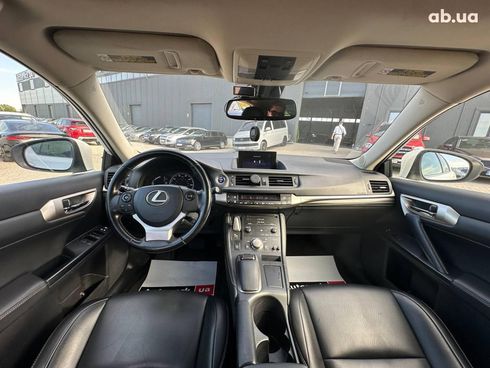 Lexus ct 200h 2016 белый - фото 27