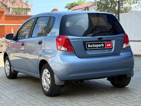 Chevrolet Aveo 2007 синий - фото 9