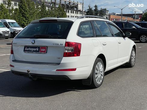 Skoda octavia a7 2014 белый - фото 10