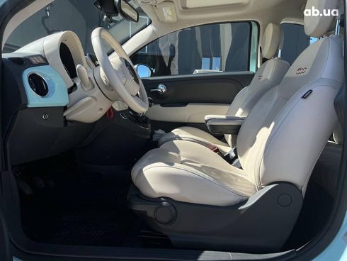 Fiat 500 2017 синий - фото 8