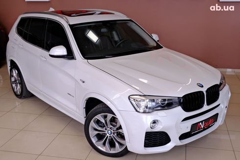 BMW X3 2016 белый - фото 4