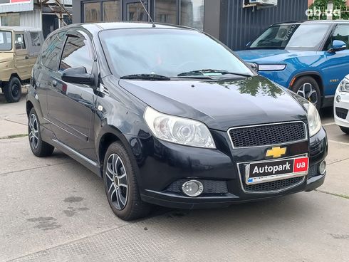 Chevrolet Aveo 2008 черный - фото 5
