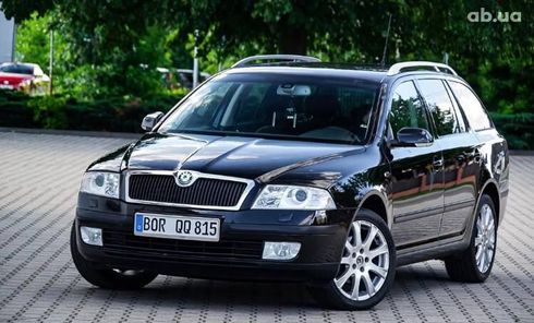 Skoda Octavia 2008 черный - фото 2
