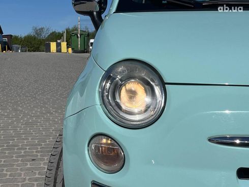 Fiat 500 2017 синий - фото 6