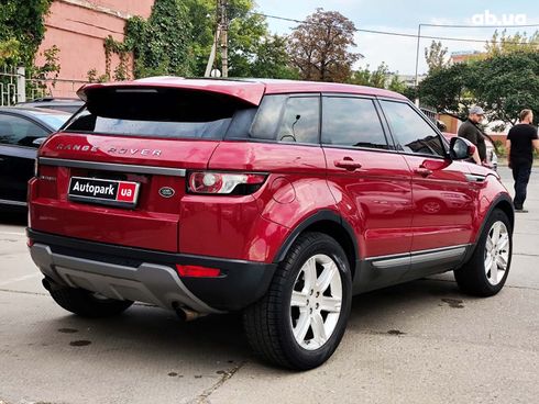 Land Rover Range Rover Evoque 2015 красный - фото 8