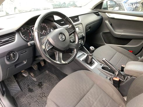 Skoda octavia a7 2014 серый - фото 24